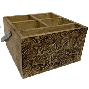 하이 퀄리티 나무 가죽 보물 상자 홈 장식 항목 상자 사용자 정의 로고 고급 및 인쇄 보석 보관 나무 상자