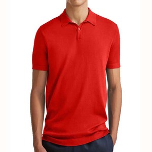 Camisetas Casuales de Alta Calidad para Hombre, con Logotipo Personalizado, Impresión por Transferencia de Calor, Manga Corta, Color Rojo Sólido, 100% Algodón Transpirable - Product Image 2
