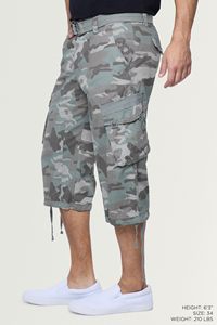 Pantalones Cortos de Algodón Puro para Hombre, Estilo Vintage Lavado, con Dobladillo Holgado, Logotipo y Patrón Personalizados, Venta al por Mayor del Fabricante - Product Image 5