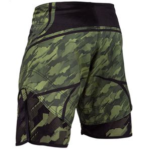 High Mobility MMA Fight <b>Shorts</b> with Reinforced Stretch Panel Men's Athletic <b>Grappling</b> <b>Shorts</b> Quick Dry Performance Training Wear - Product Image 4