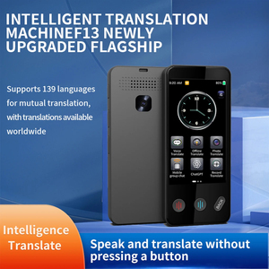Traducteur vocal automatique F13 avec IA, assistant vocal Chat GPT, écran tactile, prend en charge 139 langues, appareil d'enregistrement photo - Product Image 5