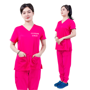 Uniforme médico personalizable para invierno, pantalones de enfermería para hombres y mujeres, antipolvo, sudor, informal, Frente plano, ODM/OEM FMF VN verificado - Product Image 5
