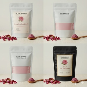 EARTH'S SOUL AYURVEDA 100% Natural Rose Leaf <b>Spray</b> Dried Herbal Extract Powder Cosmetic Grade Custom Packaging Solutions - Product Image 3