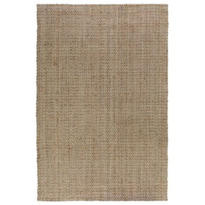 Alfombras de Yute y Cáñamo Tejidas a Mano en Color Beige y Marrón de Nomadic Threads, Alfombras Rectangulares a Rayas de Color Sólido para el Hogar, el Pasillo y el Dormitorio - Product Image 5