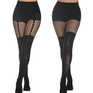 <b>Fishnet</b> <b>Stocking</b> Stretchy Sheer Net Thigh High Hosiery Sexy Legwear Clubwear Party Costume Trendy Accessories - Product Image 1