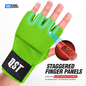Guantes Interiores de Boxeo de Uso Profesional, Ligeros, con Correa de Muñeca Ajustable, Cierre de Gancho y Bucle Antideslizante, para Entrenamiento y Práctica de Boxeo - Product Image 6