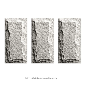 Bloc de marbre naturel moderne, pierre brute de carrière, sculpture, dalle découpée, applications architecturales intérieures/extérieures pour villas - Durable - Product Image 1