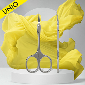 Ciseaux à cuticules Ballerina UNIQ 10 TYPE 4 SQ-10/4, pointe fine polie, ultra-affûtée, ciseaux russes pour cuticules - Product Image 4