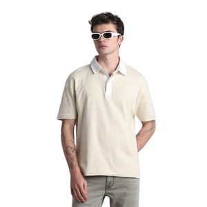 Unisex manga corta 240gsm alta calidad personalizada 100% algodón Golf para Polo tela de punto con patrón impreso para hombres - Product Image 3