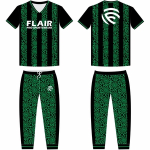 High Quality Customizable Premium Printed Cricket Uniform <b>Kit</b> Short Polyester/Cotton Material for Players Wholesale - Product Image 3