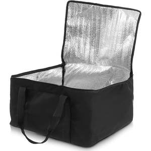 Sacs isothermes de courses Blak robustes 13' x 14' x 8' – Lot de 30 sacs de livraison alimentaire isothermes 13x14x8 - Product Image 1