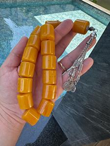 Chapelet islamique Misbaha en résine étanche fait main, Tasbih religieux, Cadeau de Ramadan et de l'Aïd, Décoration d'intérieur, Thème ange - Product Image 1