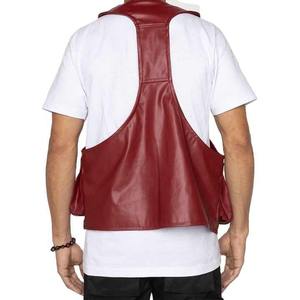 Nouvelle Tendance 2026 – Gilet de Course Moto en Cuir Véritable Personnalisé pour Homme – Haute Performance, Sécurité, Grande Taille, Coupe-Vent - Product Image 2
