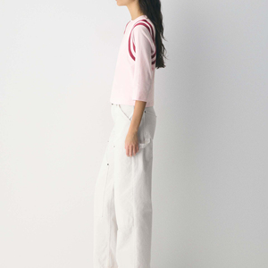 Camisetas Personalizadas para Mujer, Manga Tres Cuartos, Sexy, para Club, Ecológicas, Transpirables, 100% Algodón, 180g, Estampado Holgado - Product Image 4