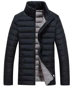 Veste d'hiver matelassée à capuche pour la pêche, parka isolée réversible, coupe slim, streetwear, imperméable, coupe-vent, chaude, pour l'extérieur - Product Image 2