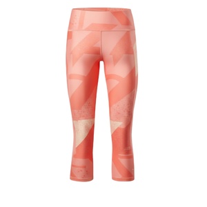 กางเกงเลกกิ้งพิมพ์ลายสำหรับผู้หญิงเอวสูงยืดได้สำหรับออกกำลังกายและโยคะ - Product Image 3