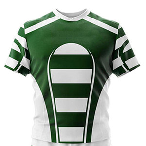Ensembles d'uniformes de rugby, maillot de rugby de haute qualité en 100% polyester, respirant, séchage rapide, vêtements de sport performants, personnalisables - Product Image 3