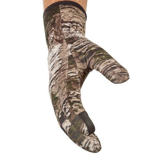 Gants de chasse en gros, camouflage, légers, avec manchette en sergé, faible MOQ, OEM personnalisé, gants tactiques de sécurité pour l'extérieur - Product Image 4