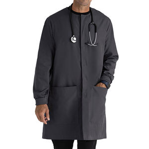Blouse Médicale Professionnelle Unisexe en Toile Respirante de Haute Qualité Coton Polyester – Vente en Gros - Product Image 3