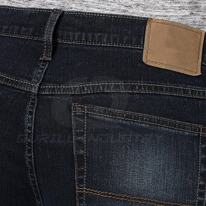 Pantalones Vaqueros Clásicos para Hombre, Corte Slim Fit Recto, Casuales, Ligeros, Tejido de Mezcla de Algodón Suave, Cintura Cómoda, Uso Diario Moderno - Product Image 6