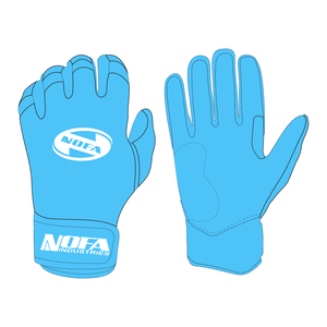 Gants de frappe de baseball en cuir respirant et durables, avec grip antidérapant en silicone, fermeture à boucle ambidextre et doigts rembourrés - Product Image 5