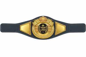 เข็มขัดแชมป์มวยแบบกำหนดเอง ทำจากหนัง PU เข็มขัดแชมป์ MMA สำหรับทุกเพศ ทนทาน ระบายอากาศได้ดี เหมาะสำหรับการฝึกซ้อม ฝึกต่อสู้ เทควันโด ยิวยิตสู - Product Image 4