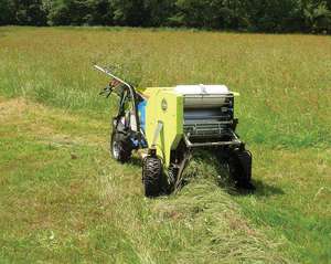 Mini Enfardadora Redonda Compacta para Heno, Forraje y Paja de Pino, Máquina de Enfardar de Tambor para Cosecha en Campo - Product Image 5