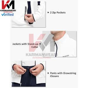 Conjunto Deportivo Cortavientos de Verano para Hombre, Chaqueta con Capucha y Pantalones, Ropa Casual Urbana, Fabricante OEM - Product Image 4