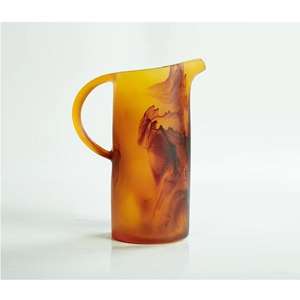 Carafe en résine écologique faite à la main, artisanat durable en plastique pour une utilisation quotidienne des boissons - Product Image 1