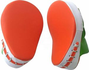 Manoplas de enfoque de cuero para boxeo Muay Thai MMA Kick Boxing Punzonado Entrenamiento con almohadillas de enfoque de objetivo manual - Product Image 6