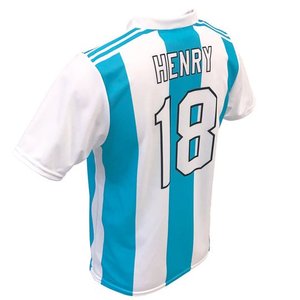 Maillot de volley-ball pour hommes personnalisé de haute qualité, rayures verticales aqua et blanches, sublimation intégrale, maillot de football - Product Image 2