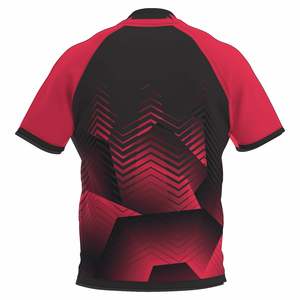 Vêtements de tennis pour hommes de qualité supérieure, 100 % polyester, personnalisables, respirants et confortables, uniforme de badminton, uniforme de tennis de table personnalisable - Product Image 3