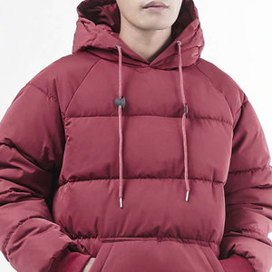 Lightweight <b>Quilted</b> Puffer Baggy Oversized Men's <b>Winter</b> Jacket Stand Collar Zipper Closure Comfortable Breathable Fabric - Product Image 6