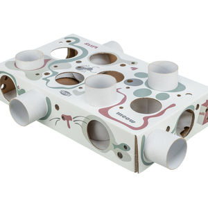 Cat Activity Paws'n'Treats Box 35 7 20 cm <b>Tubes</b> & <b>Tunnels</b> for Feline Fun & Entertainment - Product Image 2