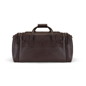 Sac de voyage vintage en cuir pleine fleur grande capacité, élégant, idéal pour les hommes, parfait pour les voyages en avion - Product Image 2