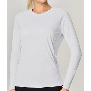 Camiseta de Natación de Manga Larga para Mujer, Harry Johnsoon Production, Color Azul Claro, Poliéster, para Todas las Temporadas, Estilo Casual 2026 - Product Image 5