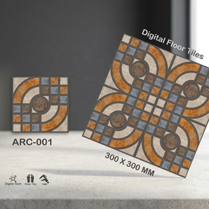 Precio barato Diseño de punzón en relieve Baldosas de cerámica 300x300 30x30 12x12 40x40 400x400 16x16 Porcelana de estacionamiento esmaltada - Product Image 4