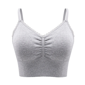 Top Deportivo Extraíble con Relleno, Sin Costuras, Soporte Medio, Spandex/Nylon, Tirantes Ajustables, Espalda en U, Top Deportivo para Mujer, Sujetador Deportivo para Gimnasio y Fitness - Product Image 2