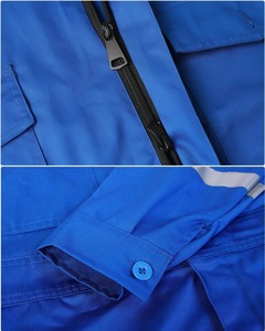 Overol de Trabajo Unisex de Poliéster de Alta Visibilidad, Reflectante, de Seguridad Industrial, Certificado Oeko-Tex, para Construcción - Product Image 4