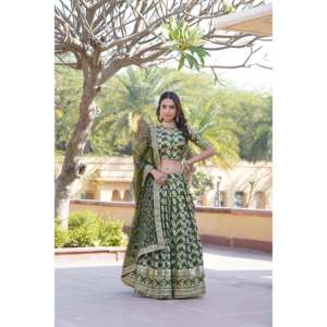 ชุดแต่งงานออกแบบ lehenga choli - Product Image 6