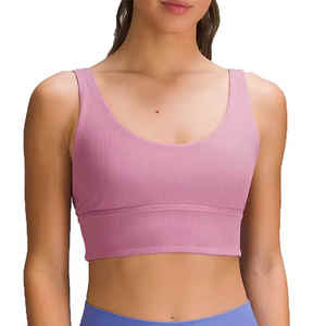 Soutien-gorge de sport pour femmes, style tendance, couleur personnalisée, qualité supérieure, tissu doux, respirant - Product Image 1
