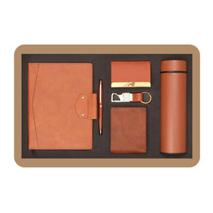 Set de Regalo Personalizado para Oficina, Cuero PU, Diario Grabado, Bolígrafo, Taza, Llavero, Botella, Memoria USB, Caja de Regalo, San Valentín - Product Image 3