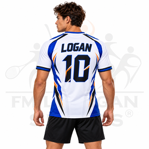 Camiseta de Fútbol al por Mayor, Camiseta de Equipo de Fútbol para Hombre, Nombre y Número del Jugador Personalizados, Ropa Deportiva Sublimada, Fabricante OEM ODM - Product Image 2