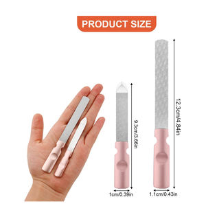 Cortaúñas profesional para el cuidado de las uñas, herramienta compacta para el cuidado de las uñas con acabado duradero, lima de uñas de superficie fina - Product Image 2