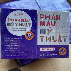 Craie d'art colorée sans poussière de haute qualité Duc Thanh, non toxique, pour tableau noir et dessin sur trottoir, en vrac - Product Image 3