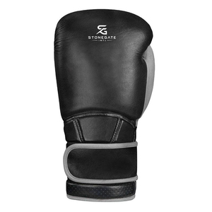 Gants de boxe en cuir respirant personnalisés, motif flamme, poignet réglable, équipement d'entraînement et de combat 2026 - Product Image 5