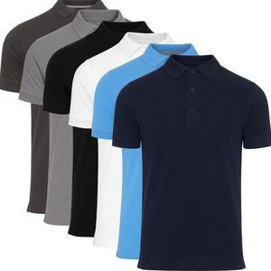 Camisetas Polo Personalizadas para Hombre, Alta Calidad, 100% Algodón Piqué, Transpirables, Manga Corta, al por Mayor, Lisas, Casuales de Negocios, para Golf - Product Image 1