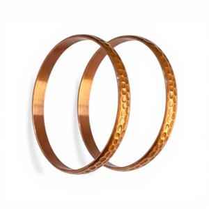 New Trending Wholesale bulk Fashion Pure <b>Copper</b> Adjustable Cuff Bangle for Women Handmade wholesale Designer Stackable <b>Bracelets</b> - Product Image 1