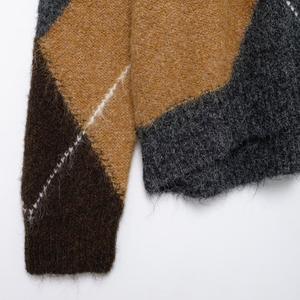 Spring Autumn Knit <b>Sweater</b> Casual Crew Neck Knit Knitted 100% Cotton Warm Casual Winter Everyday Wear Breathable Comfortable Fit - Product Image 4