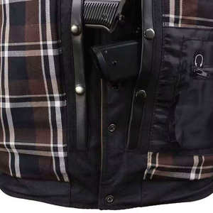 High Performance Racing Jersey Motorcycle Vest Men Genuine Leather Windproof Plus Size Protective Riding Vest 2026 Made Pakistan - Product Image 5